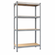 Стеллаж 180X90X40см 4 полки нагрузка 175кг/полку, 4P StrongShelf оцинкованный 41009 фото 1