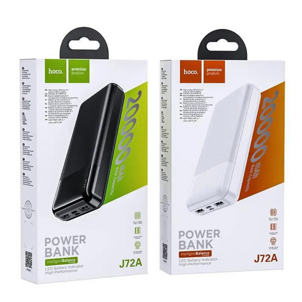 Power Bank J72A Easy travel 20000mAh Micro-USB / Type-C 27084 фото