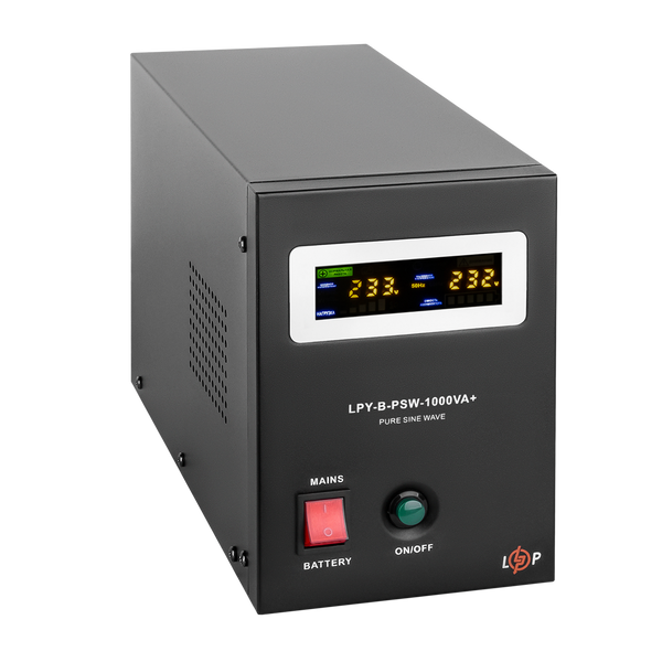 Перетворювач із правильною синусоїдою 12V LPY-B-PSW-1000VA+(700Вт) 10A/20A 4151 фото