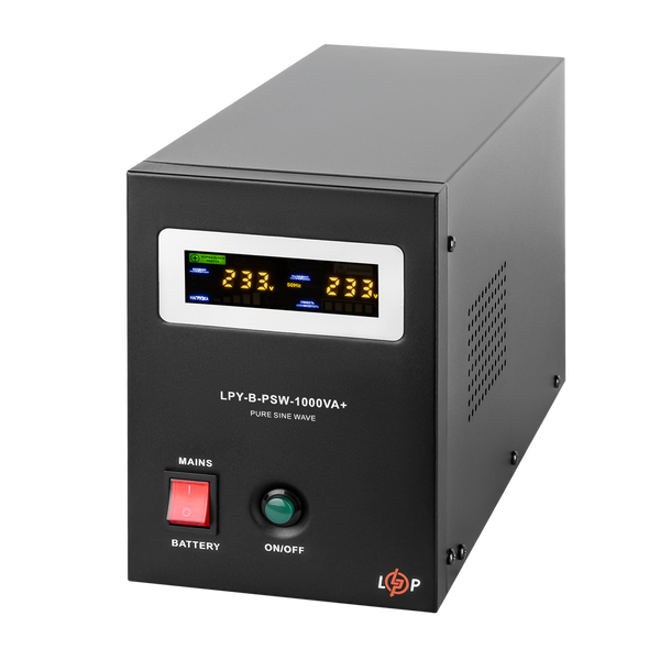 Перетворювач із правильною синусоїдою 12V LPY-B-PSW-1000VA+(700Вт) 10A/20A 4151 фото