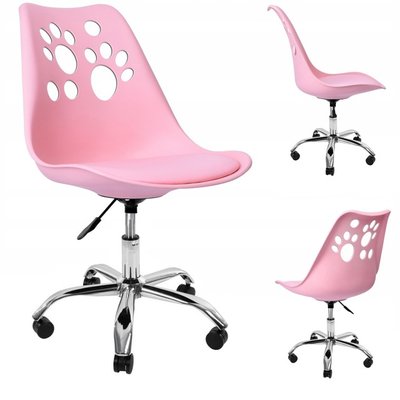Крісло офісне, комп'ютерне Bonro B-881 рожеве 4230017 фото