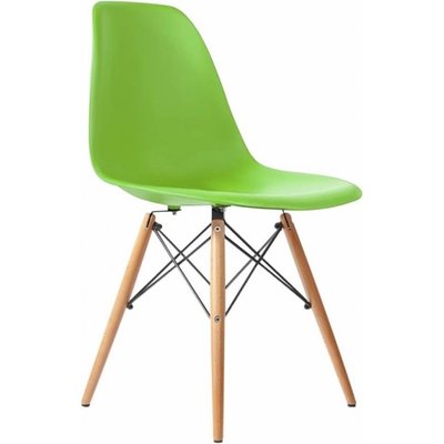 Крісло для кухні на ніжках Bonro В-173 FULL KD зелене 42300077 фото