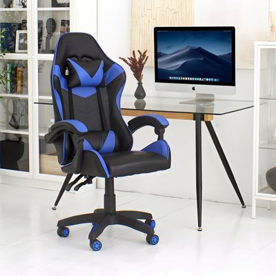 Геймерське крісло 4Points GT синє 40037 фото