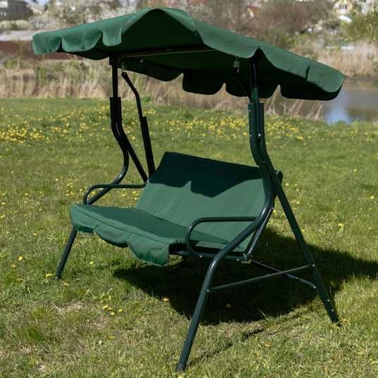Садовая качель 4Р Garden трехместная 180х110см, зеленая купить